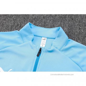 Chandal de Chaqueta del Manchester City 2023-2024 Azul