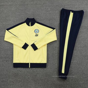 Chandal de Chaqueta del Manchester City 2023-2024 Amarillo