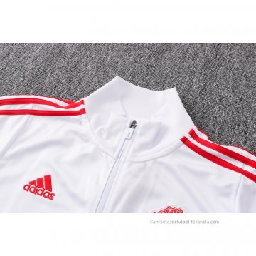 Chandal de Chaqueta del Manchester United 2021-2022 Blanco