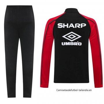 Chandal de Chaqueta del Manchester United 2025-2026 Negro