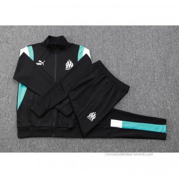 Chandal de Chaqueta del Olympique Marsella 2023-2024 Negro