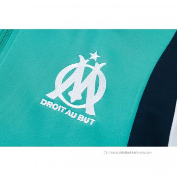 Chandal de Chaqueta del Olympique Marsella 2023-2024 Verde
