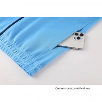 Chandal de Chaqueta del Olympique Marsella 2024-2025 Azul