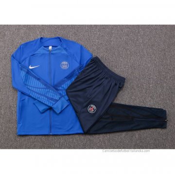 Chandal de Chaqueta del Paris Saint-Germain 2022-2023 Azul