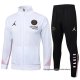 Chandal de Chaqueta del Paris Saint-Germain Jordan Nino 2024-2025 Blanco
