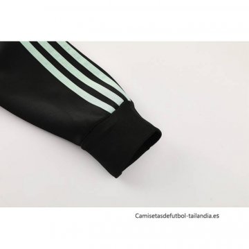Chandal de Chaqueta del Real Madrid 2024-2025 Negro Verde