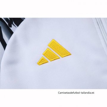 Chandal de Chaqueta del Real Madrid Nino 2025-2026 Blanco