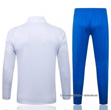 Chandal de Chaqueta del Real Madrid Nino 2025-2026 Blanco