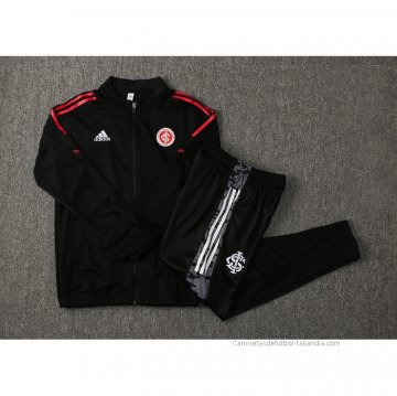 Chandal de Chaqueta del SC Internacional 2021-2022 Negro