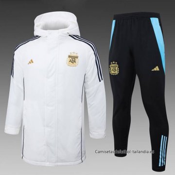 Chandal de Invierno del Argentina 2024-2025 Blanco Chandal de Invierno del Argentina 2024-2025 Blanco