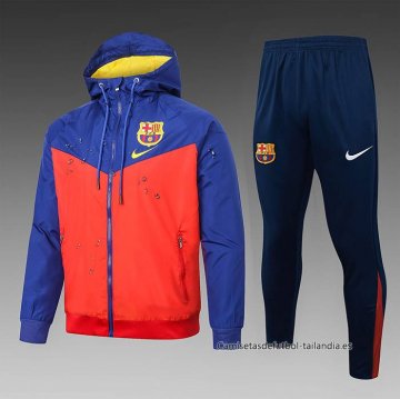 Chandal de Rompevientos del Barcelona 2024-2025 Rojo Chandal de Rompevientos del Barcelona 2024-2025 Rojo