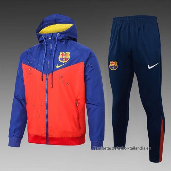 Chandal de Rompevientos del Barcelona 2024-2025 Rojo - Haga un click en la imagen para cerrar