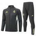 Chandal de Rompevientos del Real Madrid 2025-2026 Gris Verde