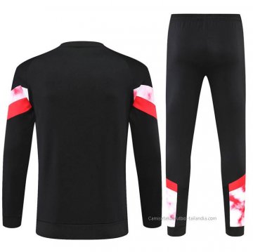 Chandal de Sudadera del AC Milan 2022 Negro