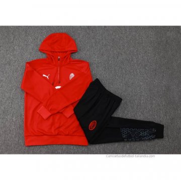 Chandal de Sudadera del AC Milan 2023-2024 Rojo