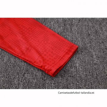 Chandal de Sudadera del AC Milan Nino 2025-2026 Rojo