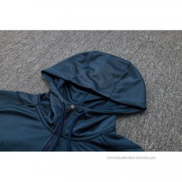 Chandal de Sudadera del Ajax Nino 2023-2024 Azul