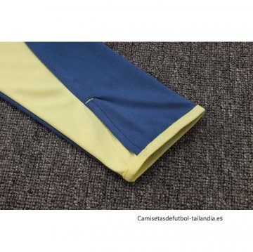 Chandal de Sudadera del Ajax Nino 2024-2025 Amarillo