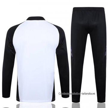 Chandal de Sudadera del Alemania Nino 2024-2025 Blanco