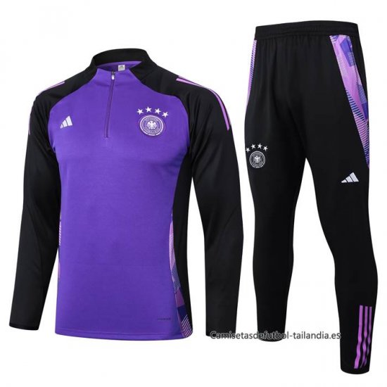 Chandal de Sudadera del Alemania Nino 2024-2025 Purpura - Haga un click en la imagen para cerrar