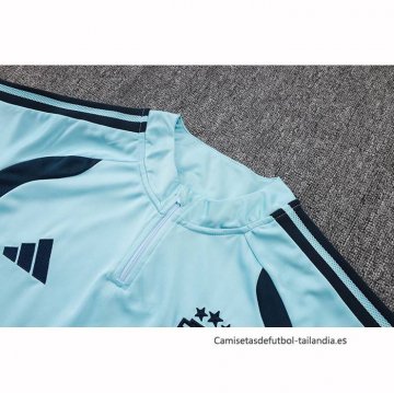 Chandal de Sudadera del Argentina 2025-2026 Azul Negro