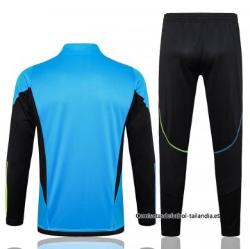 Chandal de Sudadera del Arsenal 2023-2024 Azul