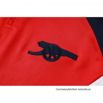 Chandal de Sudadera del Arsenal 2024-2025 Rojo Azul