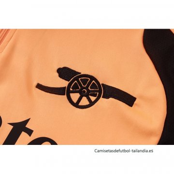 Chandal de Sudadera del Arsenal Nino 2026-2027 Naranja