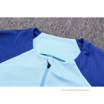 Chandal de Sudadera del Atletico Madrid 2022-2023 Azul