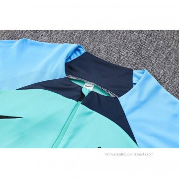 Chandal de Sudadera del Barcelona 2022-2023 Verde