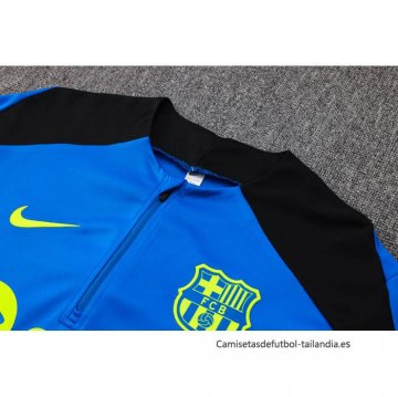 Chandal de Sudadera del Barcelona 2024-2025 Azul