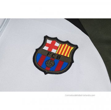 Chandal de Sudadera del Barcelona 2023-2024 Gris