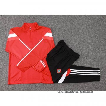 Chandal de Sudadera del Bayern Munich 2024-2025 Rojo