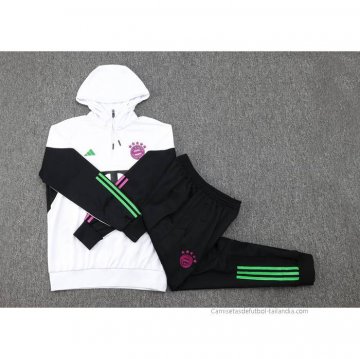 Chandal de Sudadera del Bayern Munich Nino 2023-2024 Blanco