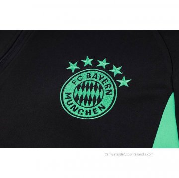 Chandal de Sudadera del Bayern Munich Nino 2023-2024 Negro