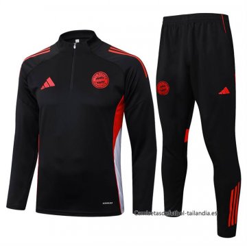 Chandal de Sudadera del Bayern Munich Nino 2025-2026 Negro Chandal de Sudadera del Bayern Munich Nino 2025-2026 Negro
