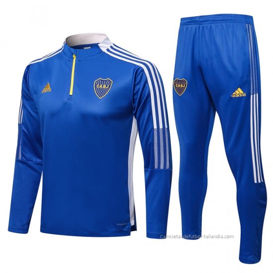 Chandal de Sudadera del Boca Juniors 2021-2022 Azul - Haga un click en la imagen para cerrar