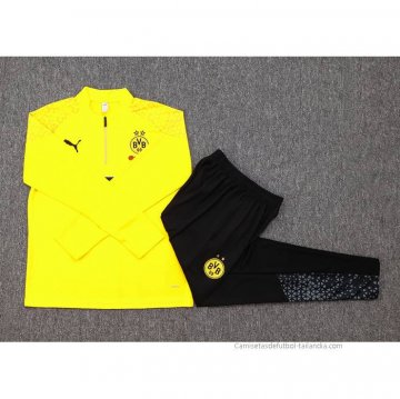 Chandal de Sudadera del Borussia Dortmund 2023-2024 Amarillo