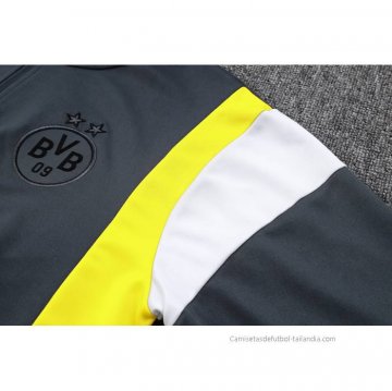 Chandal de Sudadera del Borussia Dortmund 2023-2024 Gris