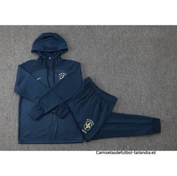 Chandal de Sudadera del Brasil 2023-2024 Azul