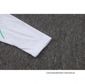 Chandal de Sudadera del Brasil Nino 2026-2027 Blanco