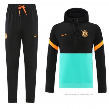 Chandal de Sudadera del Chelsea 2021-2022 Negro Chandal de Sudadera del Chelsea 2021-2022 Negro