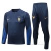 Chandal de Sudadera del Francia Nino 2022-2023 Azul