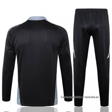 Chandal de Sudadera del Italia Nino 2024-2025 Negro