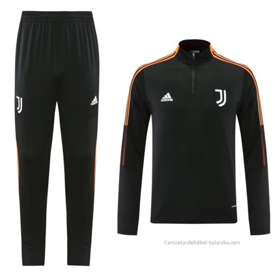 Chandal de Sudadera del Juventus 2021-2022 Negro - Haga un click en la imagen para cerrar