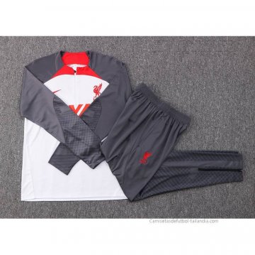 Chandal de Sudadera del Liverpool 2022-2023 Blanco