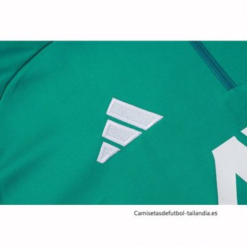 Chandal de Sudadera del Liverpool Nino 2025-2026 Verde Negro