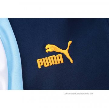 Chandal de Sudadera del Manchester City 2023-2024 Azul Oscuro