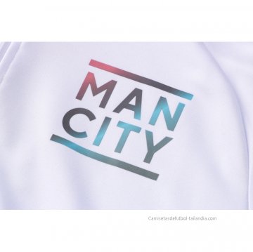 Chandal de Sudadera del Manchester City 2021-2022 Blanco
