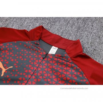Chandal de Sudadera del Manchester City 2023-2024 Rojo